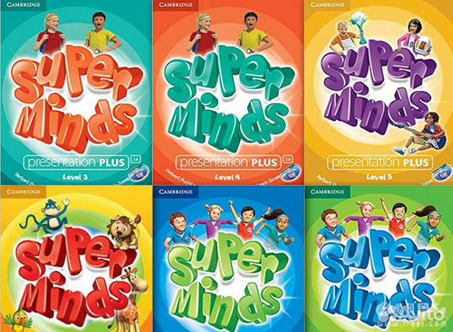 Super Minds 1, 2, 3, 4, 5, 6