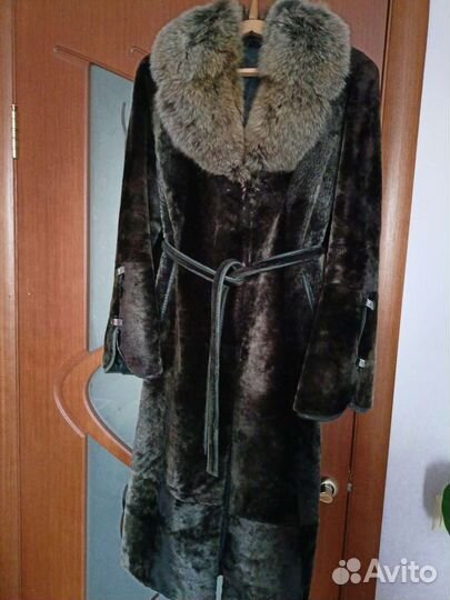 Шуба мутоновая 46 размер