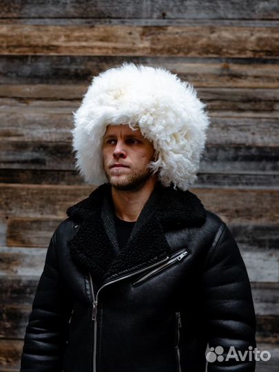 Папаха кавказская, папаха хабиба. Папаха белая