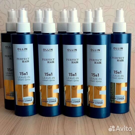 Ollin 15В1 несмываемый крем-спрей