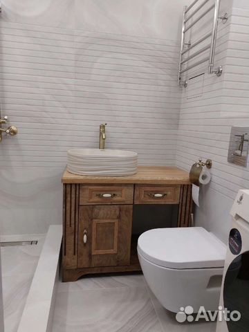 Комод для ванной комнаты из ясеня