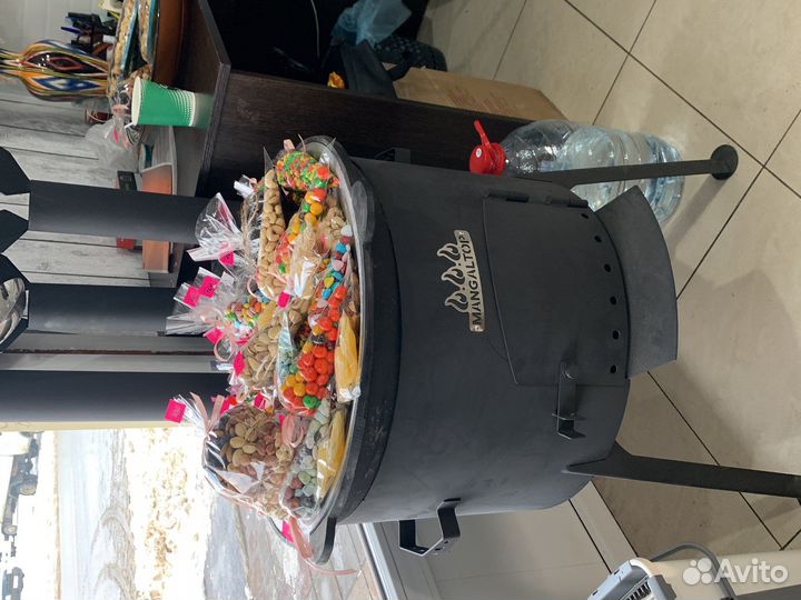 Печь и казан премиум комплект