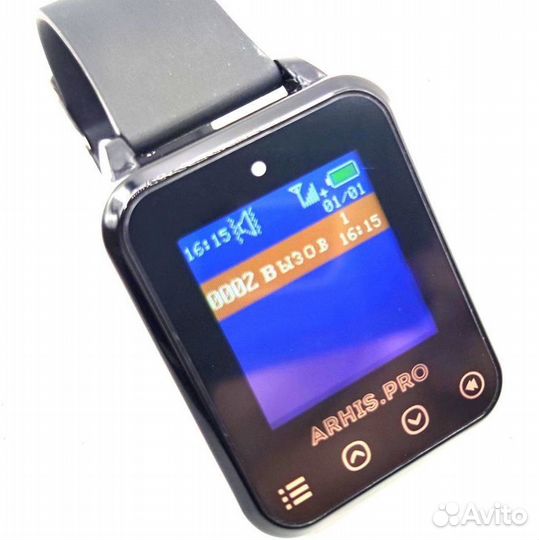 Влагозащищенный пейджер часы для официанта Элит