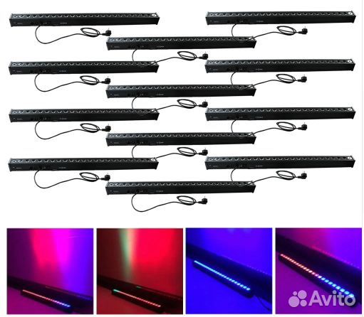 Архитектурная подсветка стен шатра банкетного зала