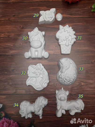 Гипсовые фигурки