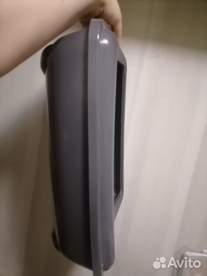 Туалет / лоток для кошек большой с бортиком