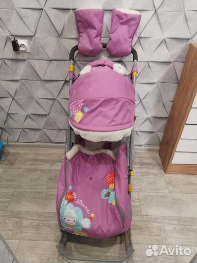 Коляска санки