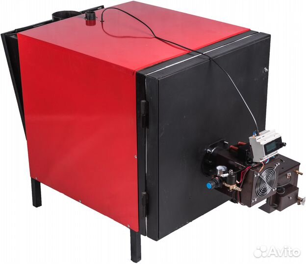 Котел на отработке c горелкой