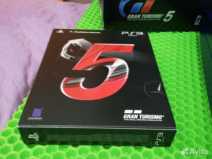 Sony PS3 Slim Titanium Blue Коллекционка GT5