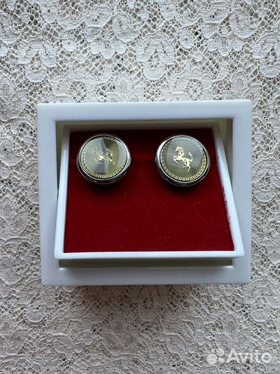 Запонки новые мужские