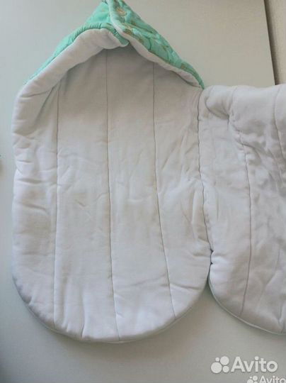 Конверт на выписку для новорожденных зимний