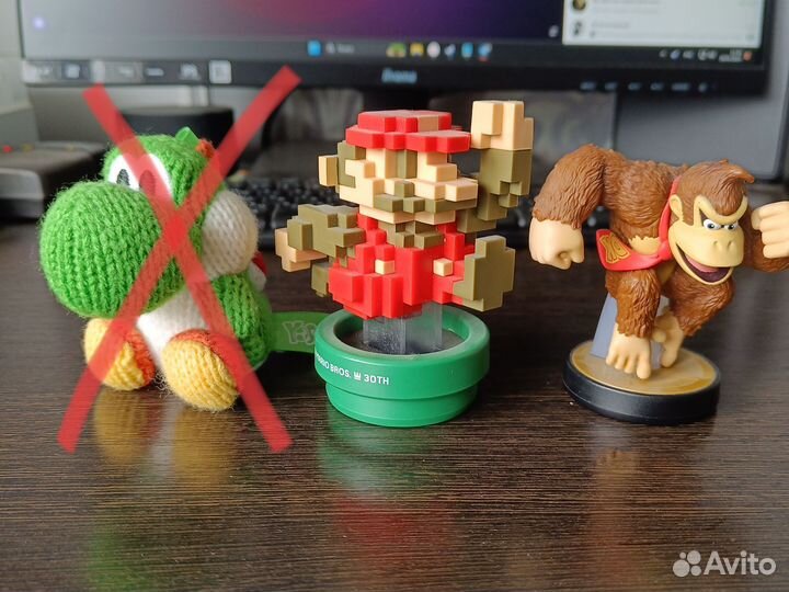 Фигурки amiibo Donkey Kong, Mario