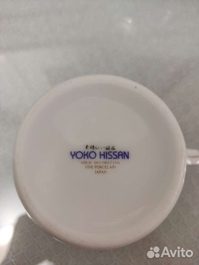 Сахарница и молочник фарфор Yoko Hissan