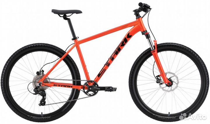 Велосипед Stark'24 Hunter 27.2 HD рыжий металлик/ч
