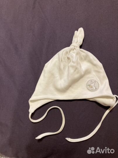 Шапочка для грудничков 1-7 месяцев хлопок