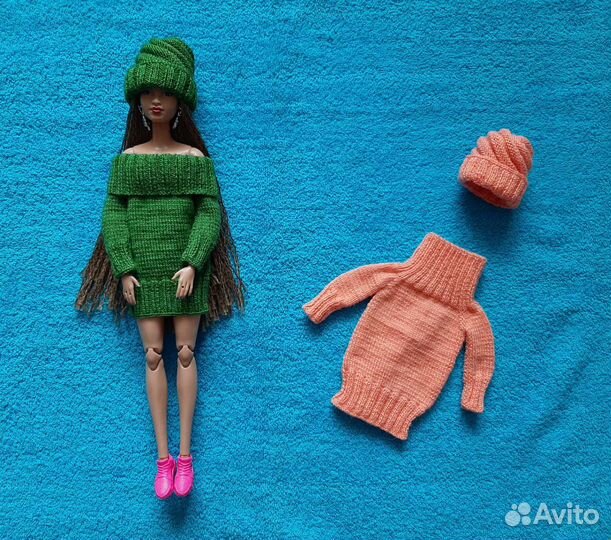 Вязаная одежда для Барби