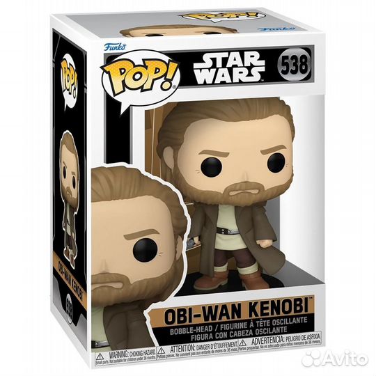 Фигурка Funko POP Obi-Wan Kenobi 538 (Star Wars)