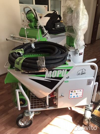 Штукатурные станции mopu HP4MX