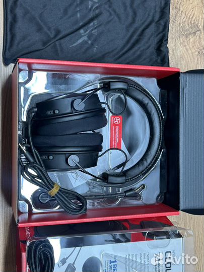 Наушники HyperX cloud alpha s black