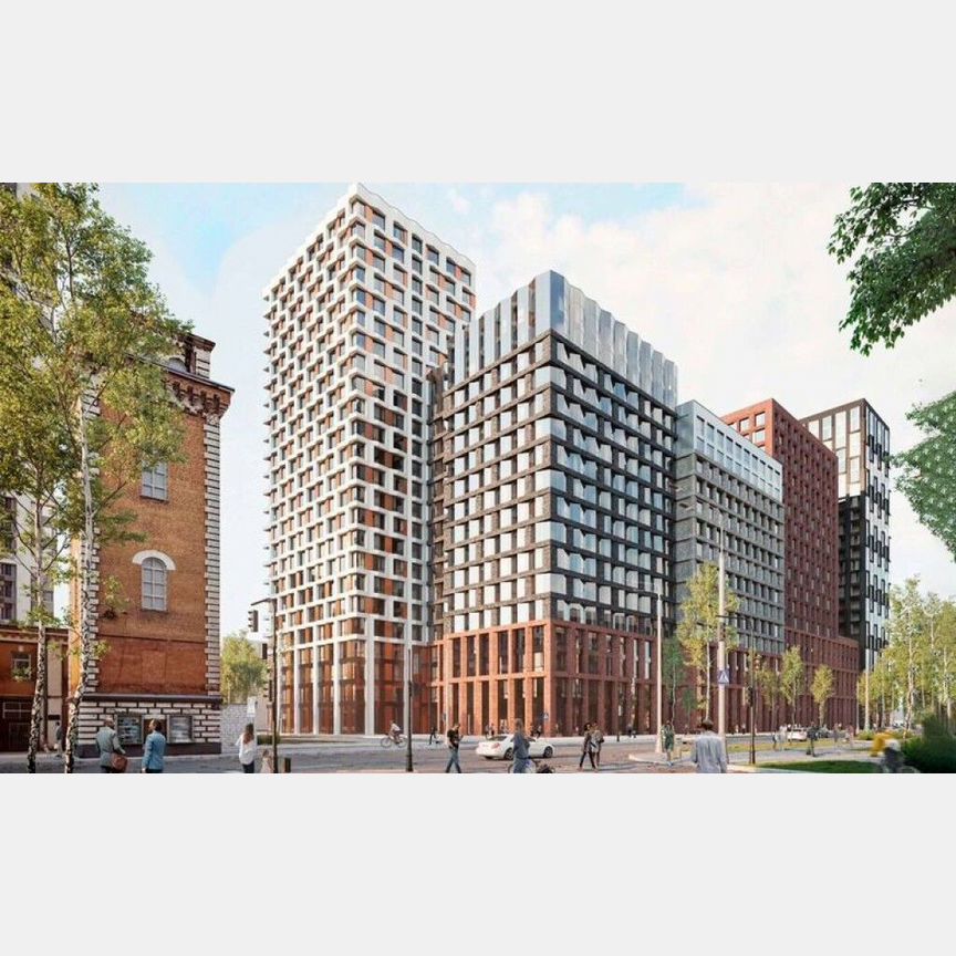 1-к. квартира, 45,6 м², 14/15 эт.