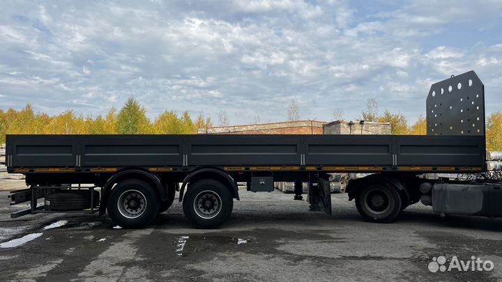 Полуприцеп бортовой Авиком 98712-05, 2024