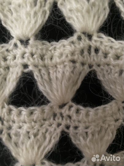 Шаль вязаная крючком