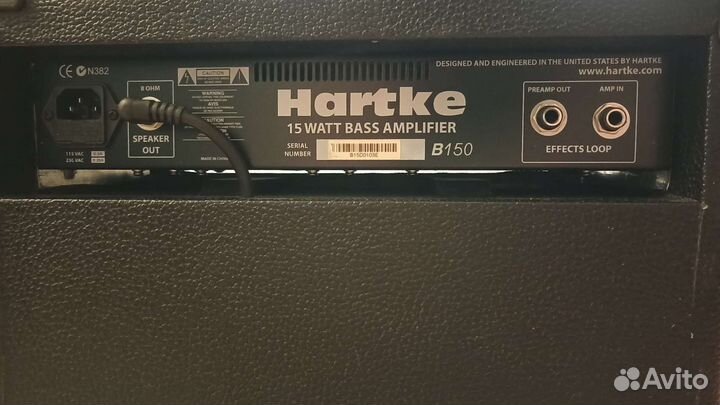 Басовый комбоусилитель hartke