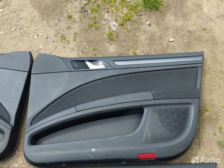 Комплект дверных карт skoda superb