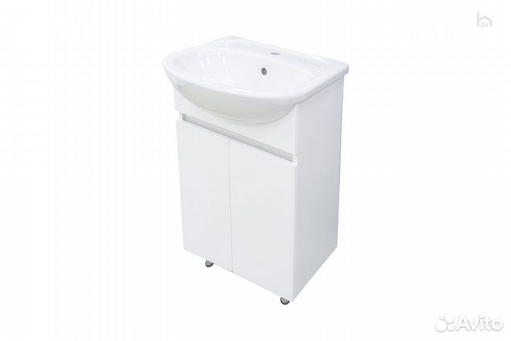 Тумба для ванной с раковиной напольная Элегия