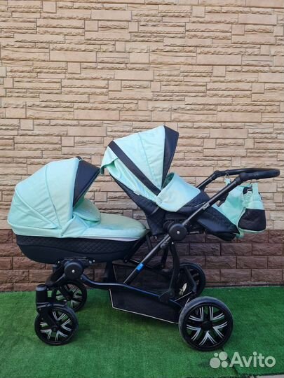 Коляска для двойни