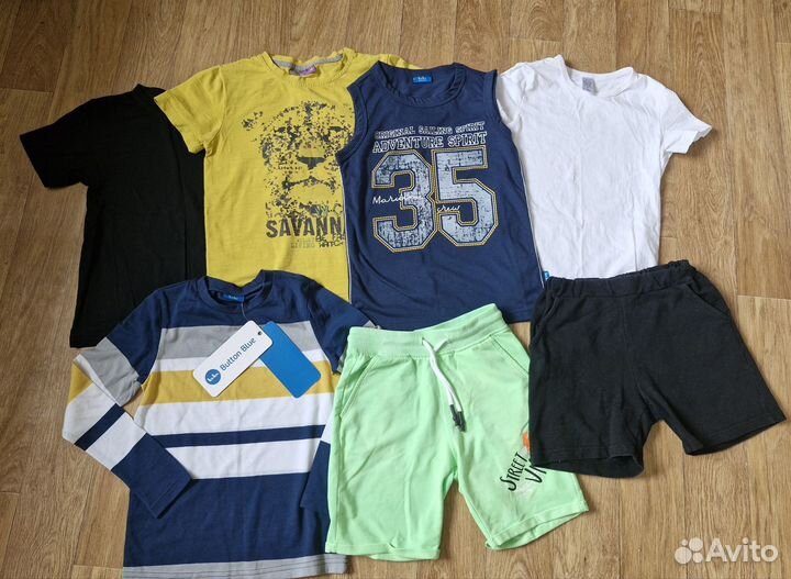 Вещи пакетом на мальчика 7-8 лет (122-128 рост)