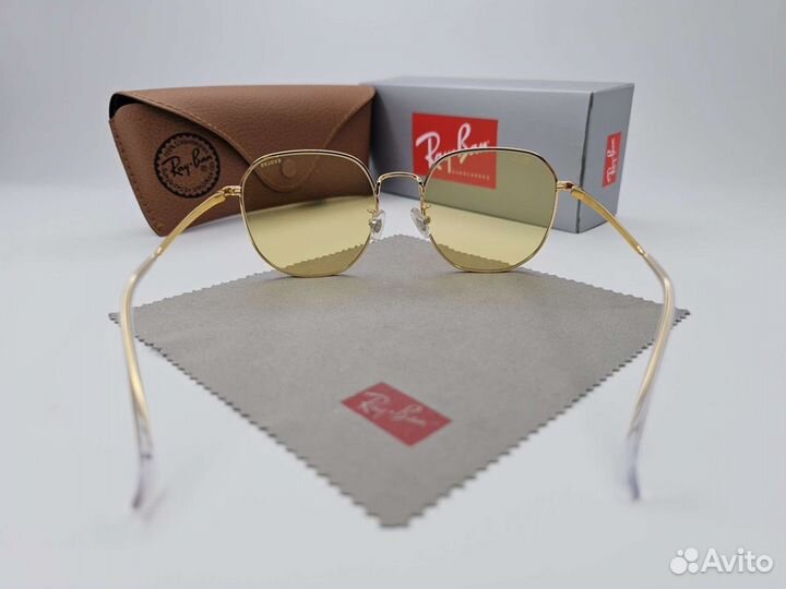 Очки Ray Ban 3680D 001/Q1 Yellow Стекло