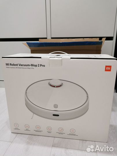Робот пылесос xiaomi mi robot vacuum mop 2 pro
