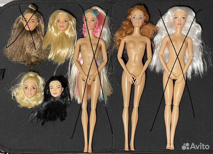 Головы барби и куклы аналоги