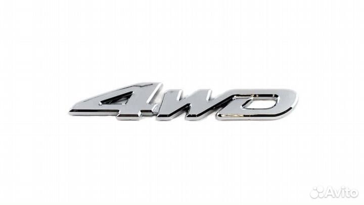 Шильдик для Totoya 4WD хром