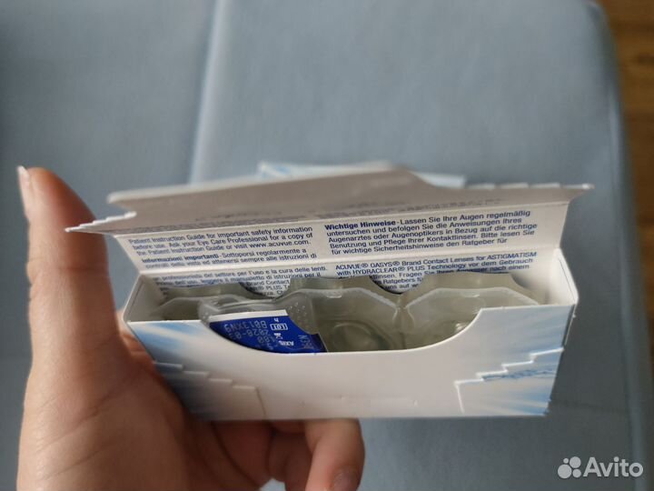 Линзы контактные астигматизм двухнедельные