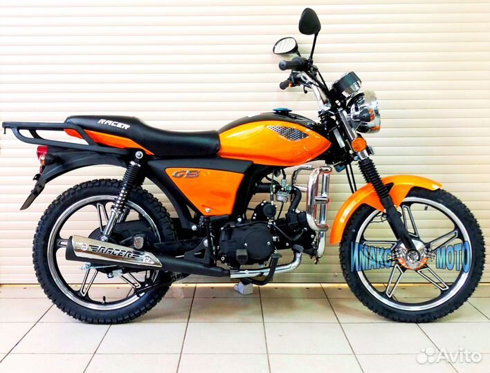 Мопед Racer RC50 Alpha + цпг 125 см3, оранж