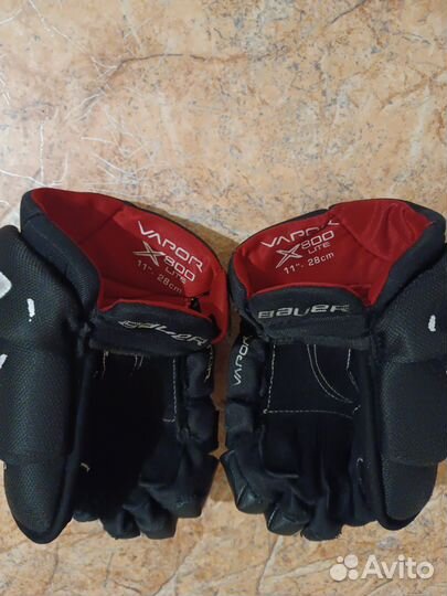 Краги хоккейные bauer