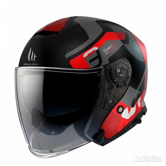 MT Helmets Thunder 3 SV Silton B5 open face helmet