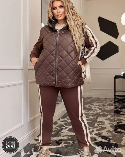 Костюм тройка на флисе