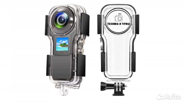 Аквабокс для Insta360 ONE RS 1-Inch 360 x3