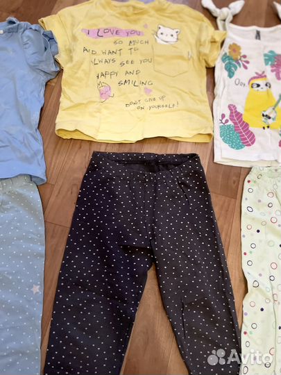 Вещи пакетом на девочку 1-2-3г для садика