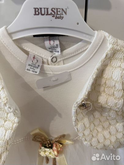 Платье для девочки новое 86