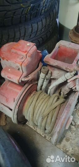 Лебедка на автовышку