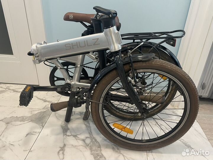 Складной велосипед Shulz серебристый