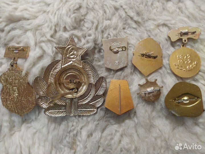 СССР Значки. Морская тематика