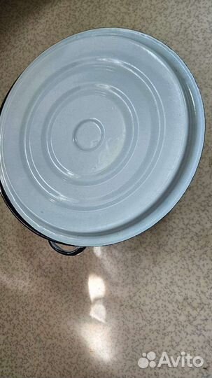 Кастрюля эмалированная СССР 25л