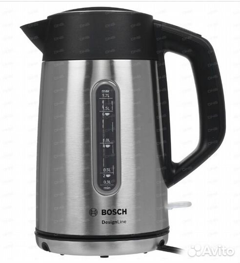 Электрочайник Bosch TWK 4P440 серебристый