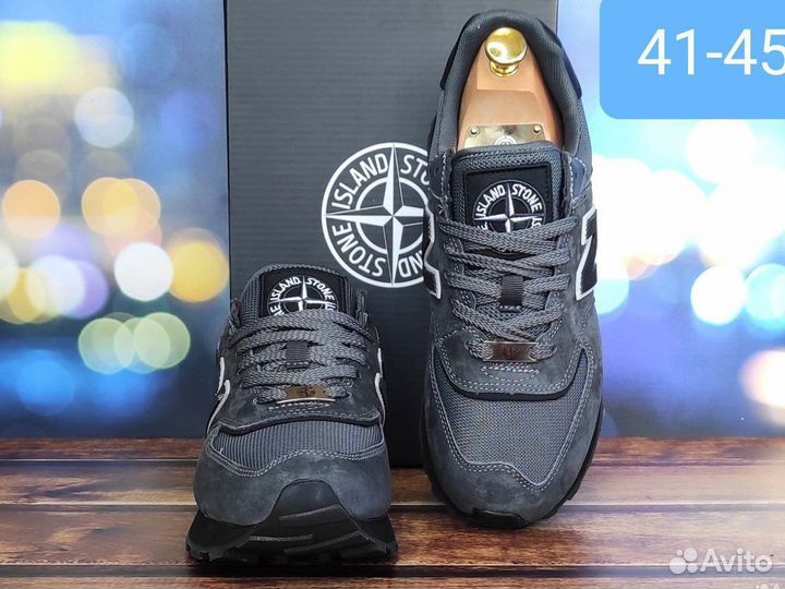 Кроссовки New Balance 574 Stone Island