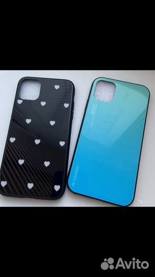 Чехол и защитное стекло на iPhone 11